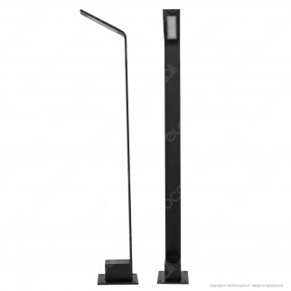 V-Tac VT-896 Lampada LED da Giardino 7W in Alluminio con Fissaggio a