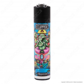 Clipper Large Fantasia Psychodelic 5 - Box da 48 Accendini [TERMINATO]