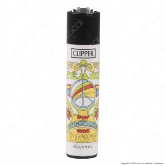 Clipper Large Fantasia Hippie Motive - 4 Accendini