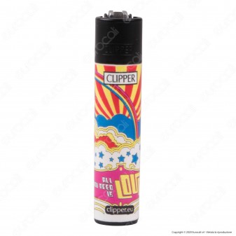 Clipper Large Fantasia Hippie Motive - 4 Accendini [TERMINATO]