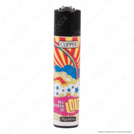 Clipper Large Fantasia Hippie Motive - 4 Accendini [TERMINATO]