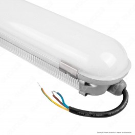 V-Tac VT-1573 Tubo LED Plafoniera 70W Lampadina 150cm Impermeabile -