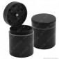 Immagine 1 - Mini Grinder Tritatabacco Black Leaf 5 Parti in Metallo [TERMINATO]