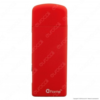 G-Flame Accendino USB Antivento Ricaricabile - Box da 15 Accendini