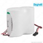 Immagine 2 - Saft Batteria Al Litio 7,2V 2LSH 20 ER-D Torcia D con Connettore