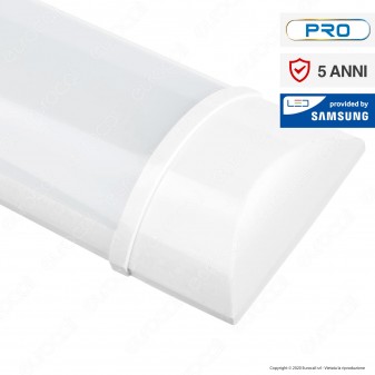 V-Tac VT-8-20 Tubo LED Prismatico Plafoniera 20W Lampadina 60cm Chip