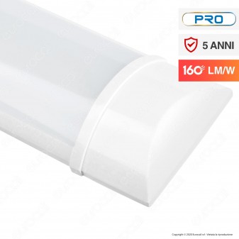 V-Tac PRO VT-8338 Tubo LED Prismatico Plafoniera 38W Lampadina 150cm