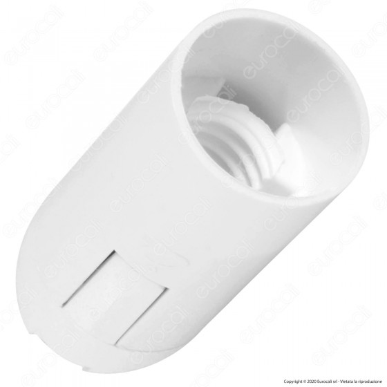 V-Tac Portalampada Termoplastico Colore Bianco per Lampadine E14 - V-Tac Portalampada Termoplastico Colore Bianco per Lampadine E14 -
