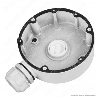 Hikvision Junction Box Scatola Giunzione Imperm e Staffa Fissaggio