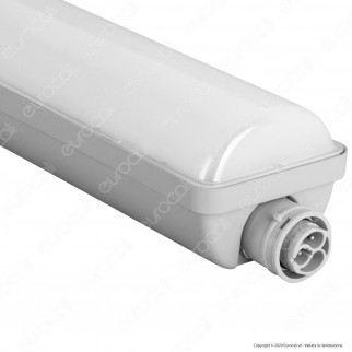 Wiva Tubo LED Plafoniera 38W mod. Niagara Lampadina 120cm