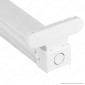 Immagine 1 - V-Tac VT-16011 Plafoniera Doppia per Tubi LED T8 da 60cm - SKU 6053