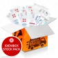 IgieniBox Stock Pack con Gel Igienizzante Mani Salviette con Alcool Antibatterico e Bustine Gel Monodose