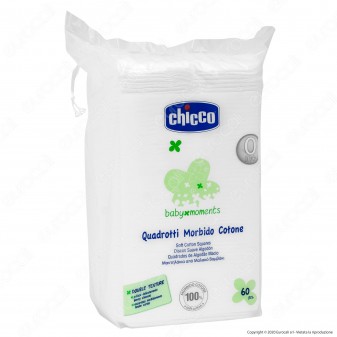Chicco Quadrotti Baby Moments - 60 pezzi [TERMINATO]
