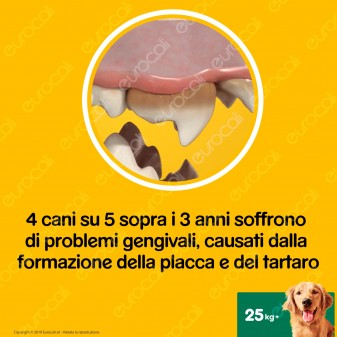 Pedigree Dentastix Large per l'igiene orale del cane - Confezione da 56 Stick