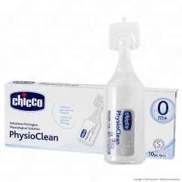 Chicco Soluzione Fisiologica PhysioClean Detersione Occhi e Naso - 10