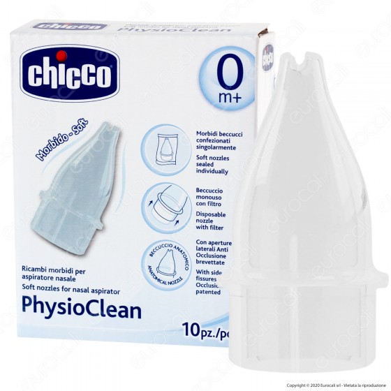 Chicco Beccucci di Ricambio Monouso Morbidi per Aspiratore Nasale Chicco Beccucci di Ricambio Monouso Morbidi per Aspiratore Nasale