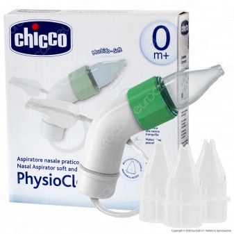 Chicco PhysioClean Aspiratore Nasale con Beccuccio Morbido - 1