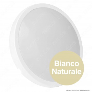 Sure Energy Plafoniera LED 24W Circolare IP65 IK10 con Sensore di