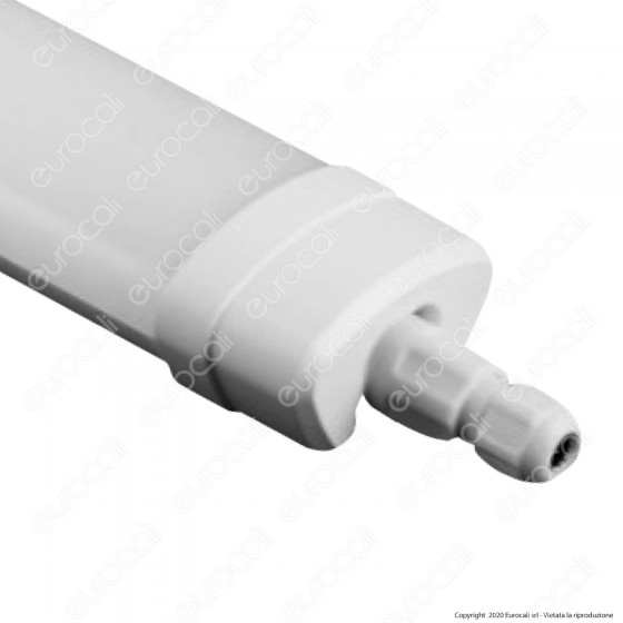 Sure Energy Tubo LED Plafoniera 18W Lampadina 60cm Impermeabile IP65 - mod. T193 / T192