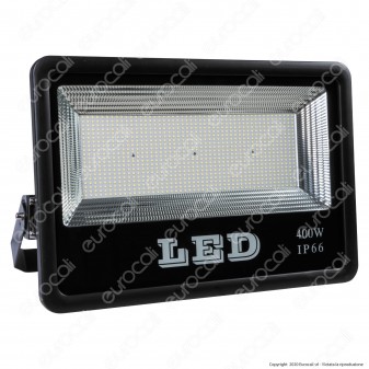 Sure Energy Faro LED SMD 400W da Esterno IP66 in Alluminio Colore