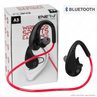 Ener-J Wireless Sports Earphones Coppia di Auricolari Bluetooth