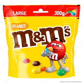 M&M's Peanut Confetti con Arachidi Ricoperte di Cioccolato - Busta da