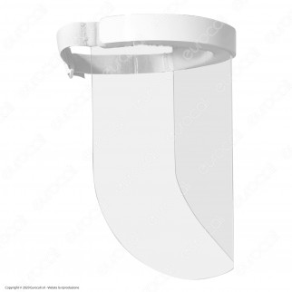 Visiera Protettiva in Plexiglass Trasparente Spessore 1mm per