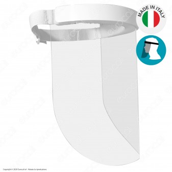 Visiera Protettiva in Plexiglass Trasparente Spessore 1mm per