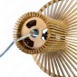 Immagine 4 - V-Tac VT-3350 Lampadario a Sospensione in Legno con Portalampada per