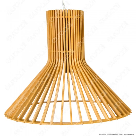 V-Tac VT-3350 Lampadario a Sospensione in Legno con Portalampada per V-Tac VT-3350 Lampadario a Sospensione in Legno con Portalampada per