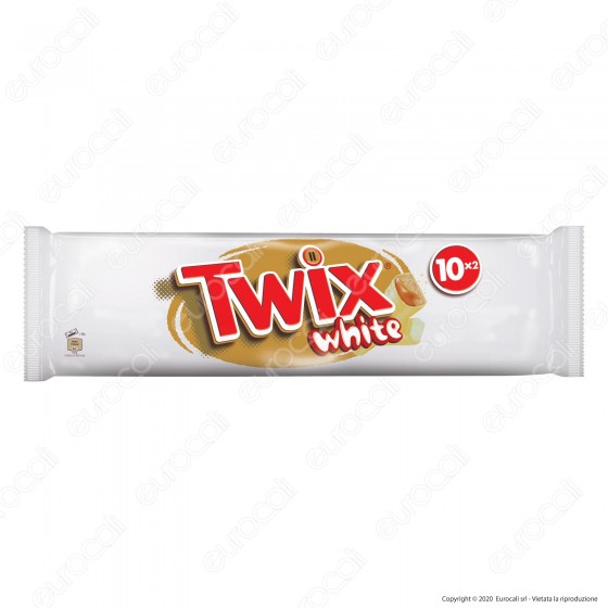 Twix White Snack con Biscotto e Caramello Ricoperto di Cioccolato Twix White Snack con Biscotto e Caramello Ricoperto di Cioccolato