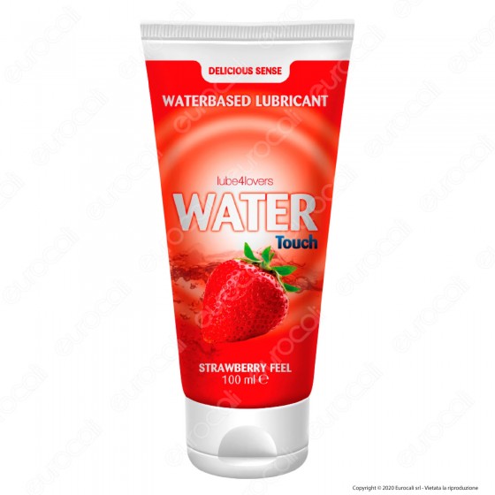 Lube 4 Lovers Water Touch Strawberry Feel Lubrificante intimo alla Fragola 100ml Lube 4 Lovers Water Touch Strawberry Feel Lubrificante intimo alla Fragola 100ml