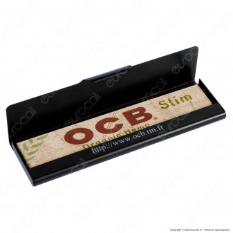 Ocb Portacartine Lunghe King Size Slim Premium in Metallo