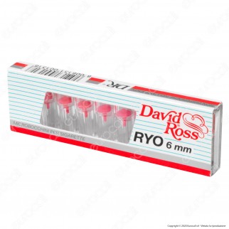 David Ross Microbocchini Ryo 6mm in plastica riutilizzabili per