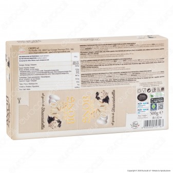 Confetti Crispo Snob con Mandorle Tostate Gusto Stracciatella -