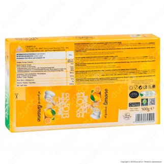 Confetti Crispo Snob con Mandorle Tostate Gusto Limone - Confezione