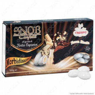 Confetti Crispo Snob con Mandorle Tostate Gusto Torta Caprese -