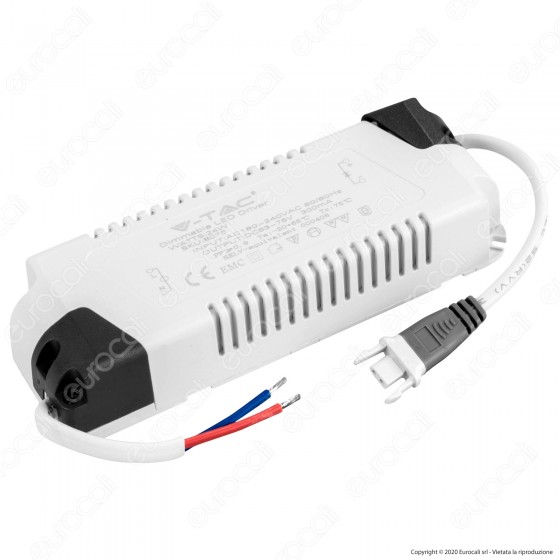 V-Tac Driver Dimmerabile per Pannelli LED 24W - SKU 8076 V-Tac Driver Dimmerabile per Pannelli LED 24W - SKU 8076
