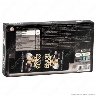 Confetti Crispo Snob con Mandorle Tostate Gusto Macaroons Cioccolato