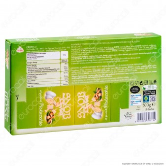 Confetti Crispo Snob con Mandorle Tostate Gusto Pistacchio -