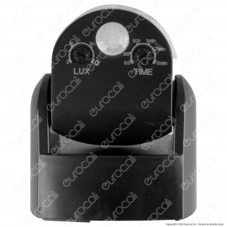 V-Tac VT-8093 Sensore di Movimento Regolabile a Infrarossi IP65 per