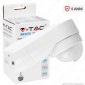 Immagine 1 - V-Tac VT-8094 Sensore di Movimento a Infrarossi IP65 per Lampadine