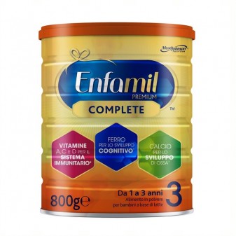 [EBAY] Enfamil Premium Complete 3 Alimento in polvere a base di latte 800g - per bambini da 1 a 3 anni