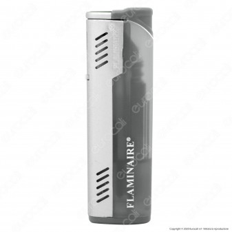 Flaminaire Paris Accendino Maxi Turbo Frosty Antivento - 5 Accendini