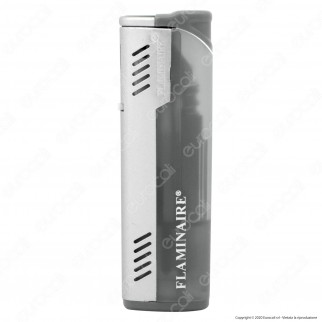 Flaminaire Paris Accendino Maxi Turbo Frosty Antivento - 5 Accendini