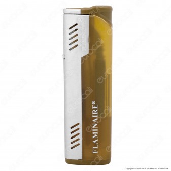 Flaminaire Paris Accendino Maxi Turbo Frosty Antivento - 5 Accendini