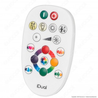 iDual Remote Control Telecomando per i Sistemi iDual Multifunzione