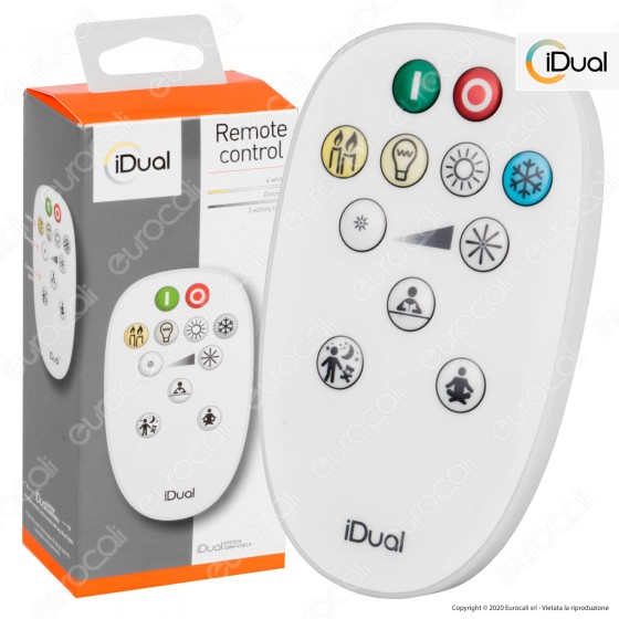 iDual Remote Control Telecomando per i Sistemi iDual Whites iDual Remote Control Telecomando per i Sistemi iDual Whites