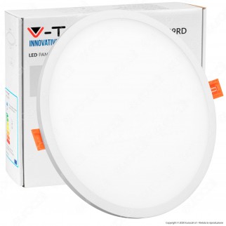 V-Tac VT-2929 RD Pannello LED Rotondo 29W SMD da Incasso con Driver -