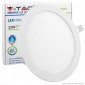 V-Tac VT-2200 RD Pannello LED Rotondo 22W SMD5630 da Incasso - SKU 4833 [TERMINATO]